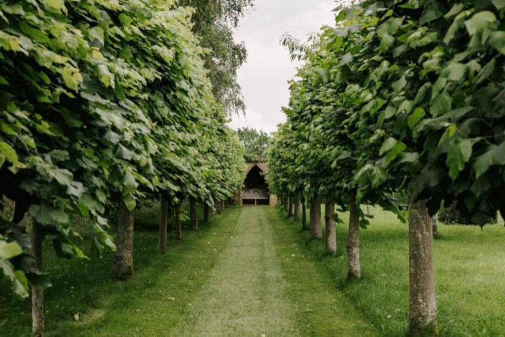 Cressy Hall - Historic Grade II Listed Manor, Gorgeous Topiary Garden Gosberton エクステリア 写真